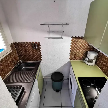 Les Aigues Marines - 3 Pieces Pour 7 Personnes Avec Wifi Face A La A Port En Rez De Chaussee. Ref: 1am_102 Mae-5854 Apartmán Leucate